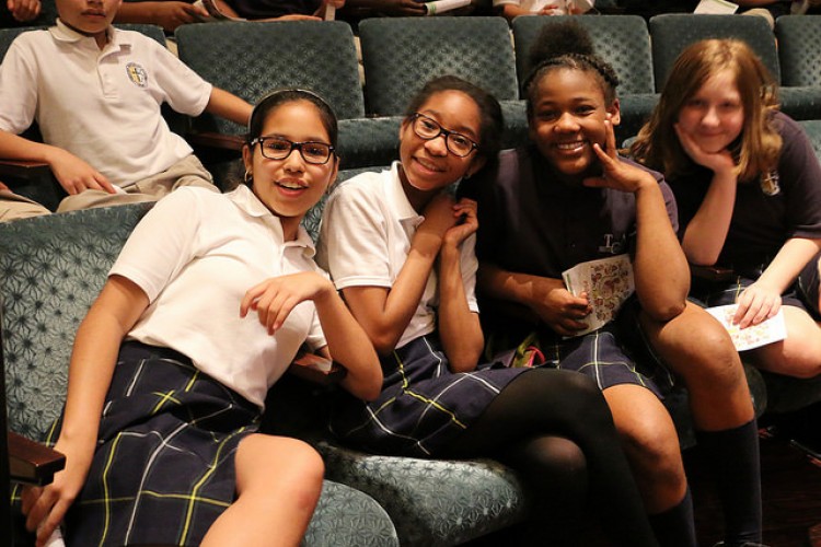 Students at School Day Concert