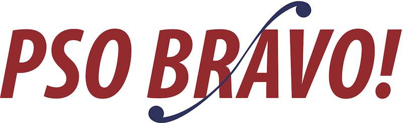 PSO BRAVO! logo