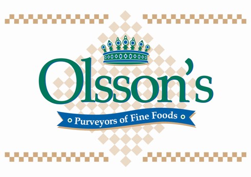 Text: Olsson's - Purveyors of Fine Foods