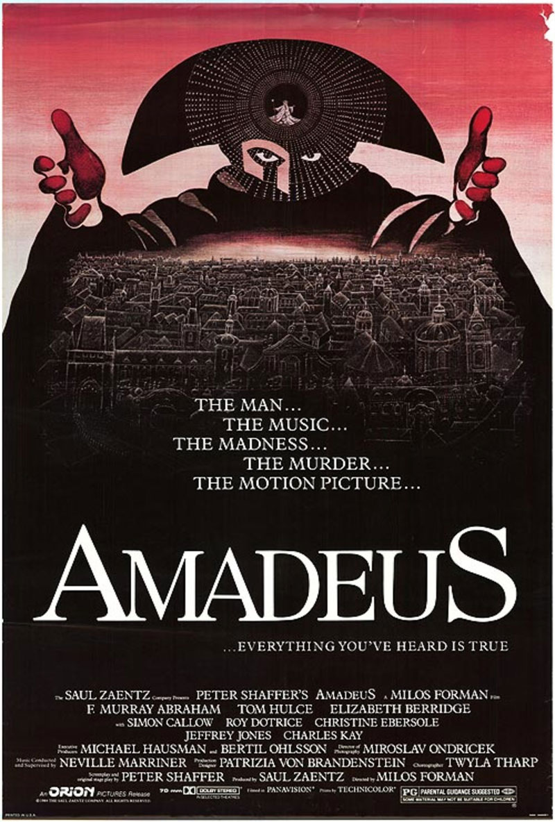 Amadeus Movie Poster