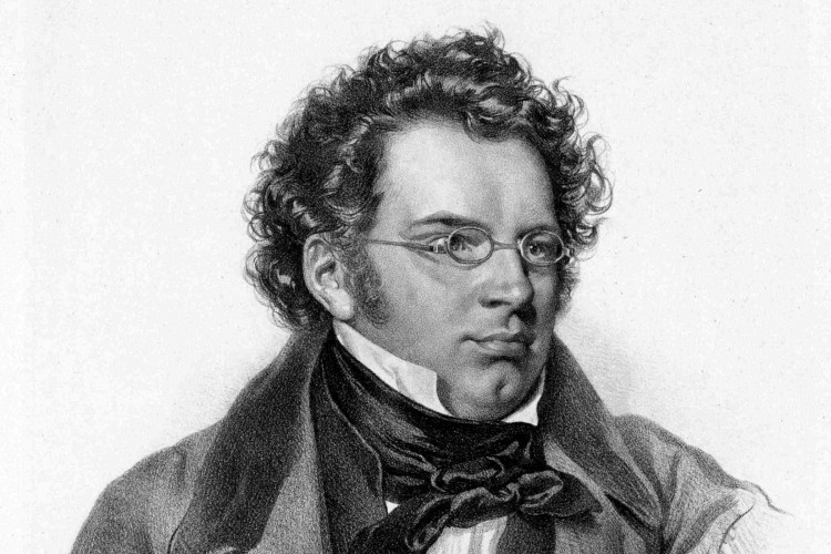 Franz Schubert by Josef Kriehuber (1846)