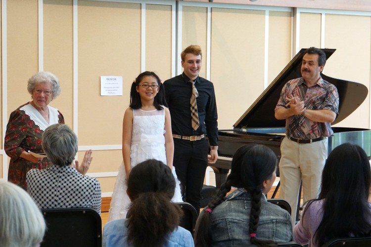 Princeton Festival Piano Competition participants 2015