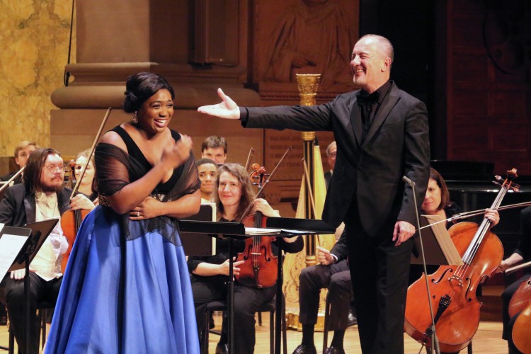 Angel Blue, soprano, with Rossen Milanov, conductor