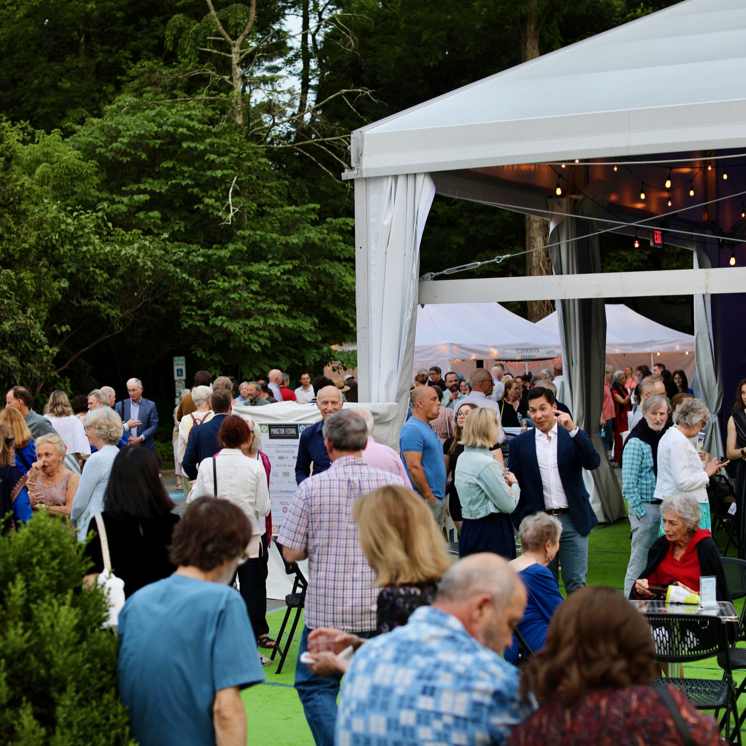 Princeton Festival outdoor lobby area
