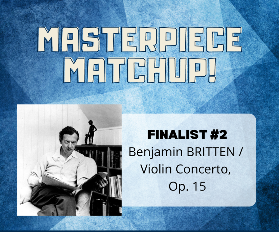 Masterpiece Matchup finalist Britten