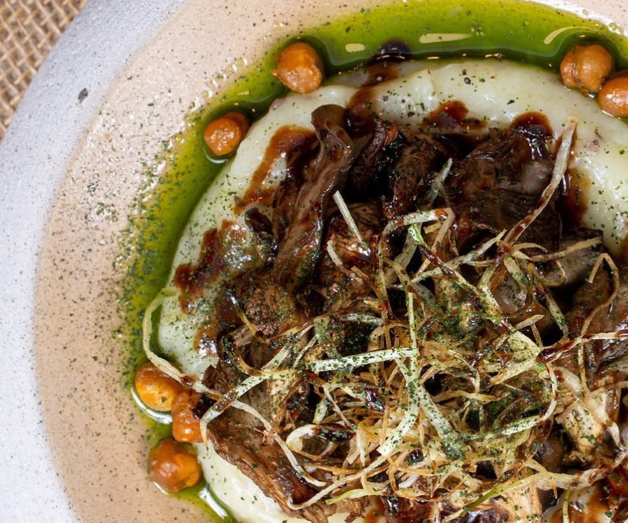 Mediterranean food bowl