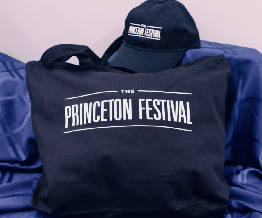 Princeton Festival can and tote with logo text - The Princeton Festival