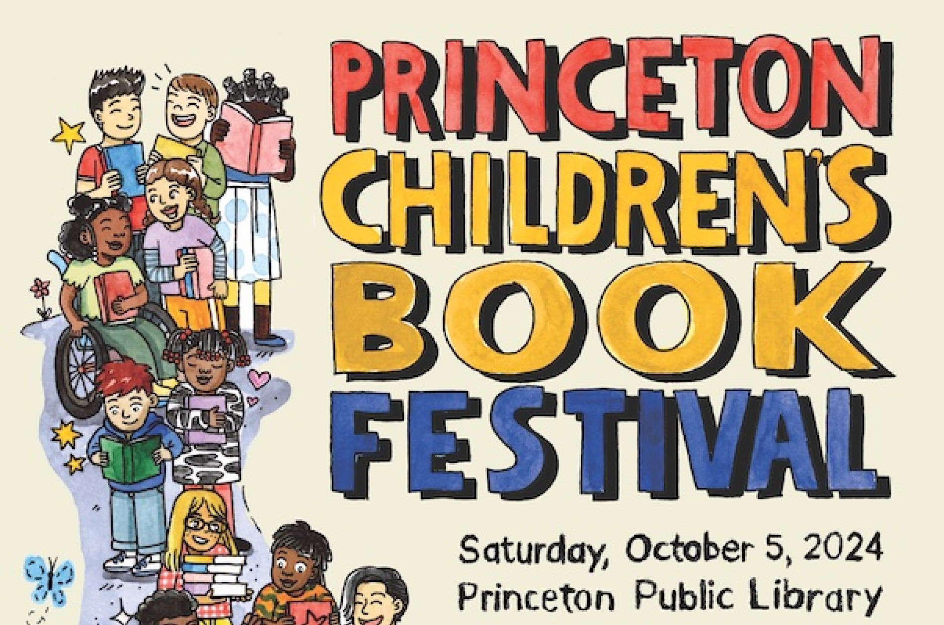 Princeton Children's Book Festival - Poster Art