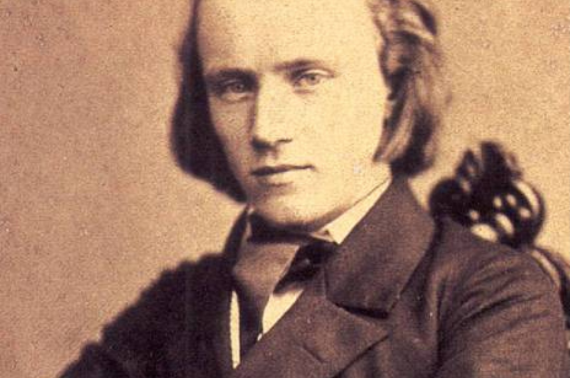 Brahms' portrait 1853